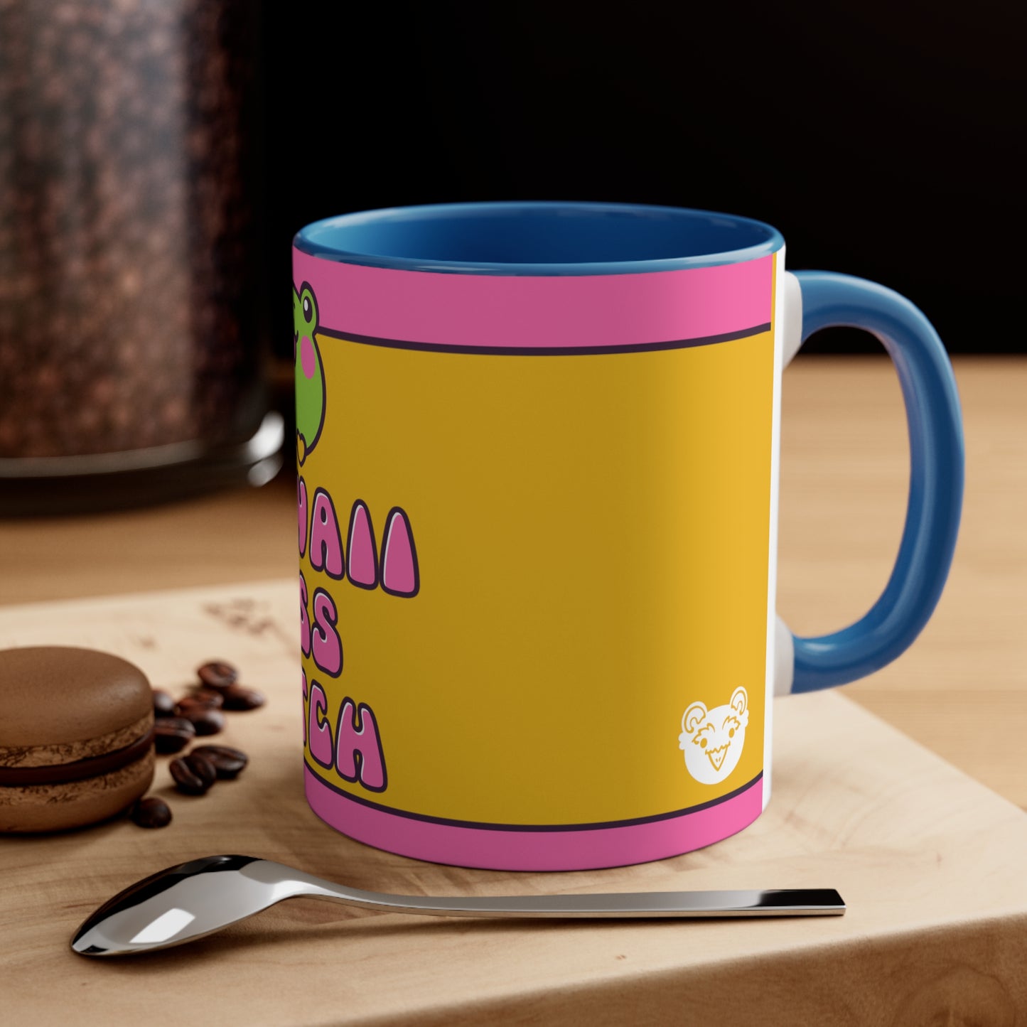 MUG: “Kawaii Ass Bitch” Frog Accent Coffee Mug, 11oz