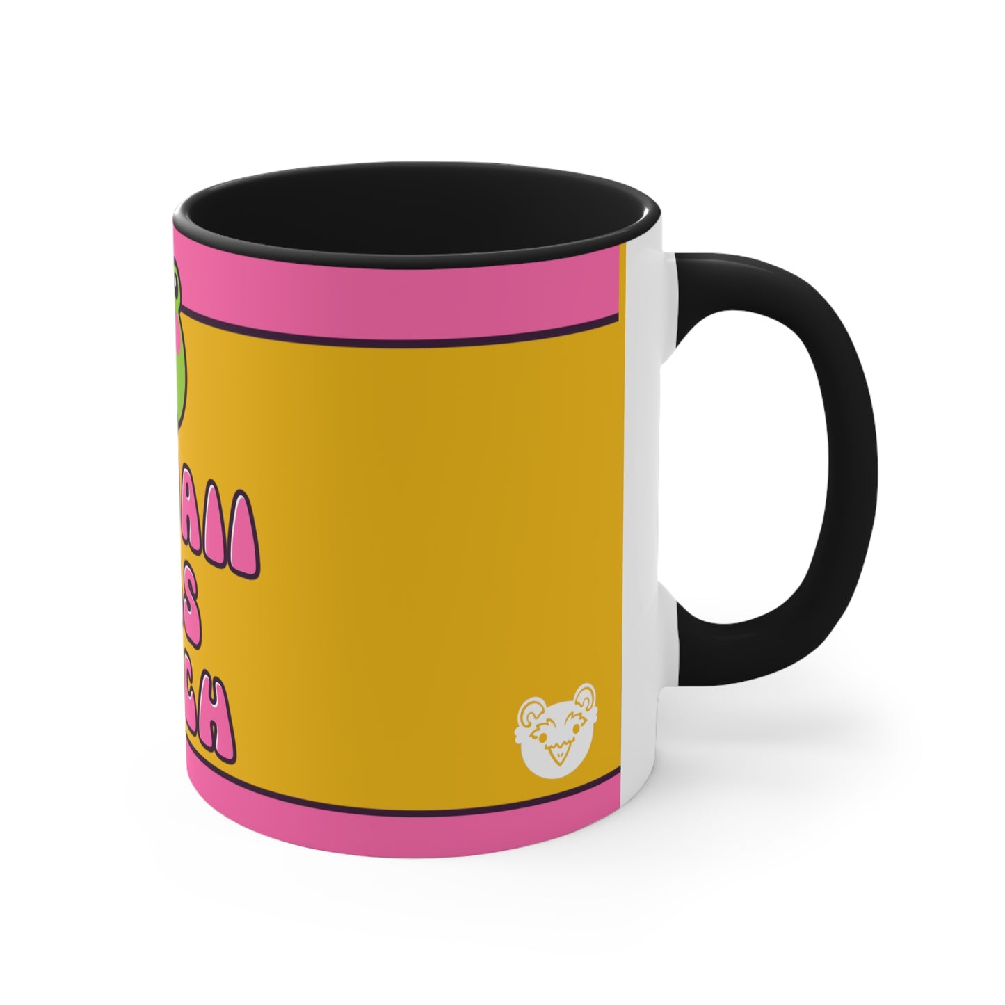 MUG: “Kawaii Ass Bitch” Frog Accent Coffee Mug, 11oz