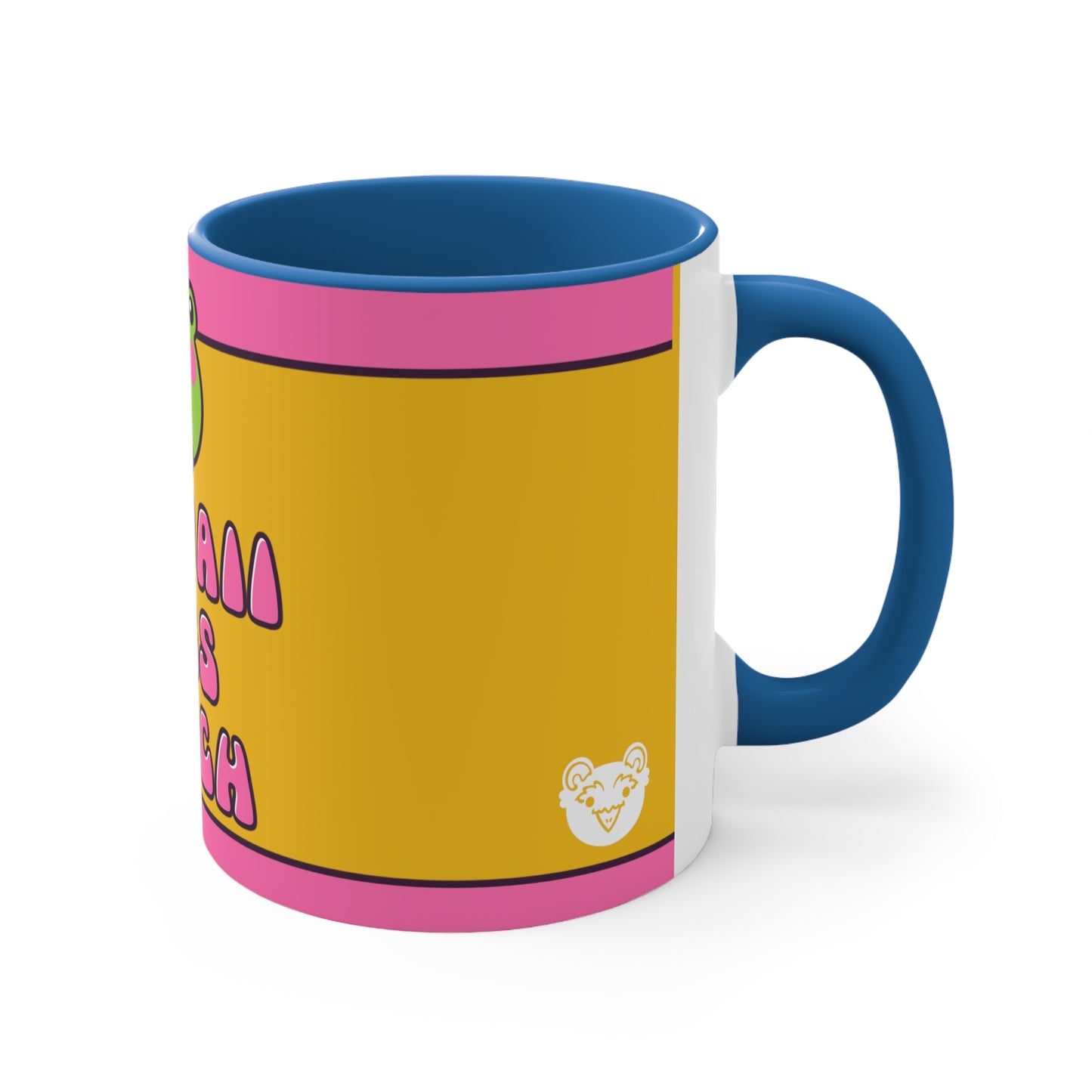 MUG: “Kawaii Ass Bitch” Frog Accent Coffee Mug, 11oz