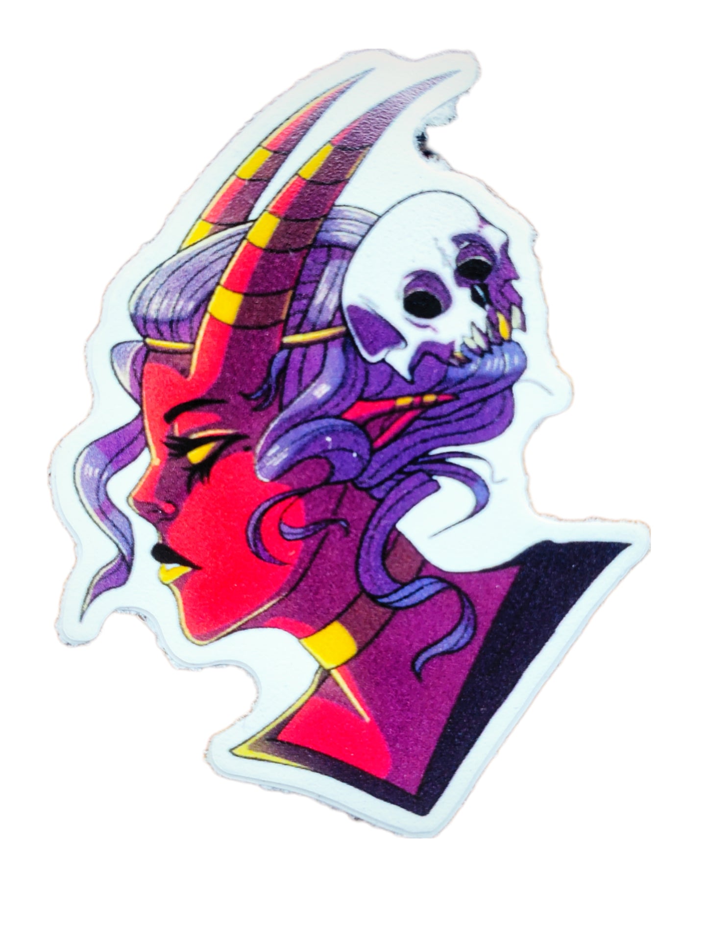 STICKERS: RPG Fantasy Heroine Stickers - Merfolk, Hellborn, Werewolf, & Dark Elf Warlock