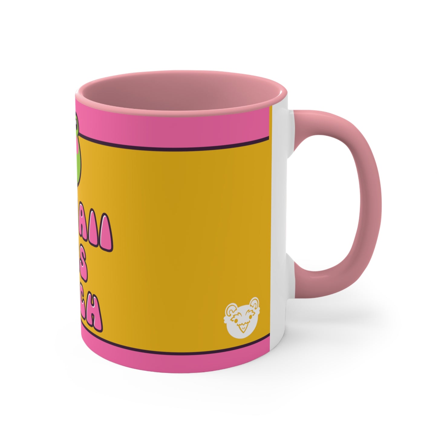 MUG: “Kawaii Ass Bitch” Frog Accent Coffee Mug, 11oz