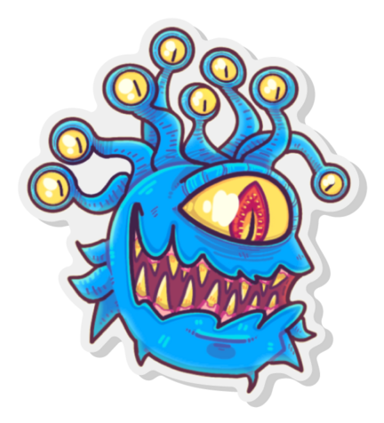 PINS: D&D Inspired TableTop Enemies Pin Collection